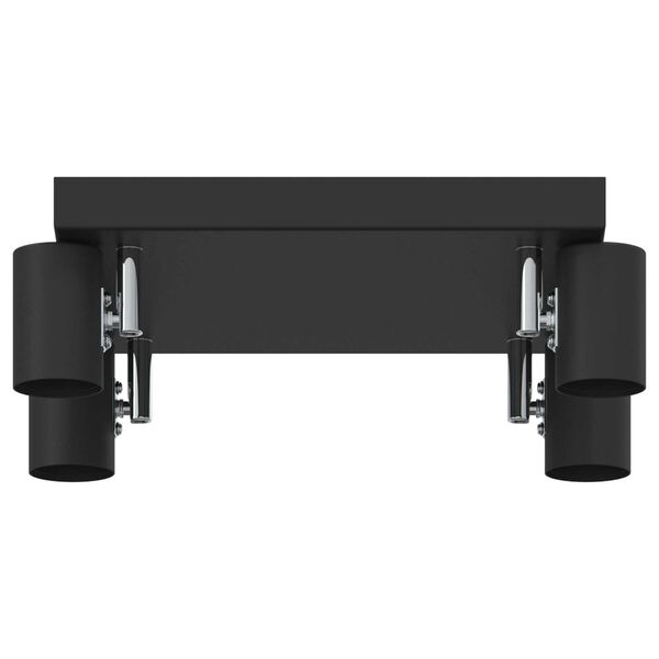 vidaXL Φωτιστικό οροφής 4 Way Adjustable Μαύρο E27