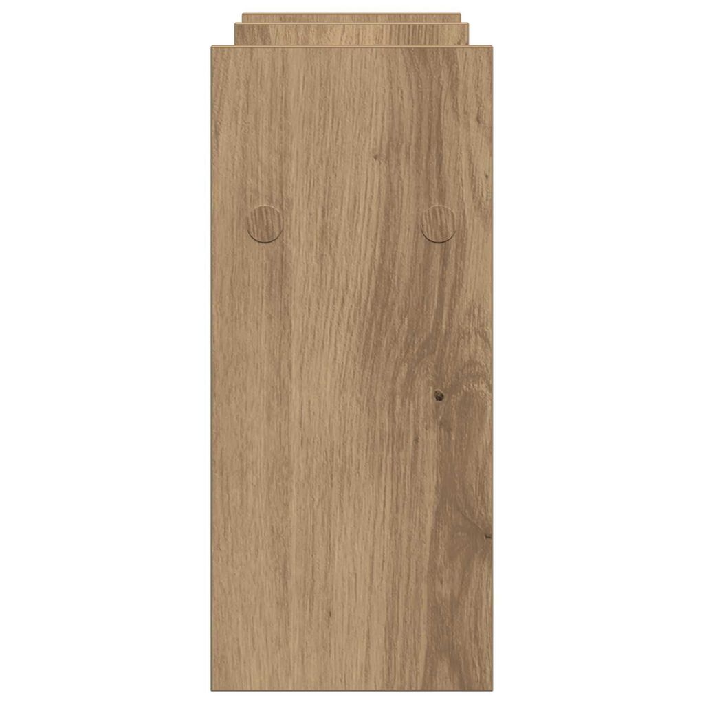 vidaXL Οργανωτής Γραφείου Δρυ 34.5x15.5x35.5 εκ Ξύλο