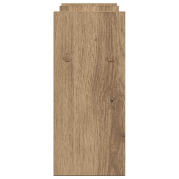 vidaXL Οργανωτής Γραφείου Δρυ 34.5x15.5x35.5 εκ Ξύλο