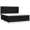 vidaXL &Kappa;&rho;&epsilon;&beta;ά&tau;&iota; Boxspring &mu;&epsilon; &Sigma;&tau;&rho;ώ&mu;&alpha; &Mu;&alpha;ύ&rho;&omicron; 160x200 &epsilon;&kappa;. &Upsilon;&phi;&alpha;&sigma;&mu;ά&tau;&iota;&nu;&omicron;