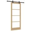 vidaXL &Sigma;&upsilon;&rho;ό&mu;&epsilon;&nu;&eta; &Pi;ό&rho;&tau;&alpha; &Phi;&upsilon;&sigma;&iota;&kappa;ό 86 x 211 cm &Mu;&alpha;&sigma;ί&phi; &xi;ύ&lambda;&omicron; &pi;&epsilon;ύ&kappa;&omicron;&upsilon; &kappa;&alpha;&iota; &gamma;&upsilon;&alpha;&lambda;ί