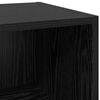 vidaXL Πλαϊνό γραφείο Μαύρη δρυς 32.5 x 34.5 x 90 εκ