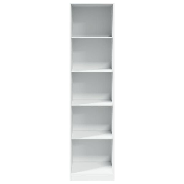 vidaXL Ντουλάπα Λευκή 50 x 50 x 200 εκ. από Επεξ. Ξύλο