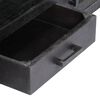 vidaXL Έπιπλο Τηλεόρασης Μαύρο 118 x 30 x 40 εκ. από Μασίφ Ξύλο Μάνγκο