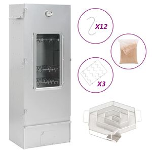 vidaXL &Kappa;&alpha;&pi;&nu;&iota;&sigma;&tau;ή&rho;&iota;&omicron; &Mu;&pi;ά&rho;&mu;&pi;&epsilon;&kappa;&iota;&omicron;&upsilon; &mu;&epsilon; &Sigma;ύ&sigma;&tau;&eta;&mu;&alpha; &Kappa;&rho;ύ&omicron;&upsilon; &Kappa;&alpha;&pi;&nu;&omicron;ύ &Gamma;&alpha;&lambda;&beta;&alpha;&nu;. &Chi;ά&lambda;&upsilon;&beta;&alpha;&sigmaf;