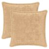 vidaXL &Kappa;ά&lambda;&upsilon;&mu;&mu;&alpha; &Mu;&alpha;&xi;&iota;&lambda;&alpha;&rho;&iota;&omicron;ύ 2 &tau;&mu;&chi;. HOUTEN &Kappa;&rho;&epsilon;&mu; 45 x 45 cm