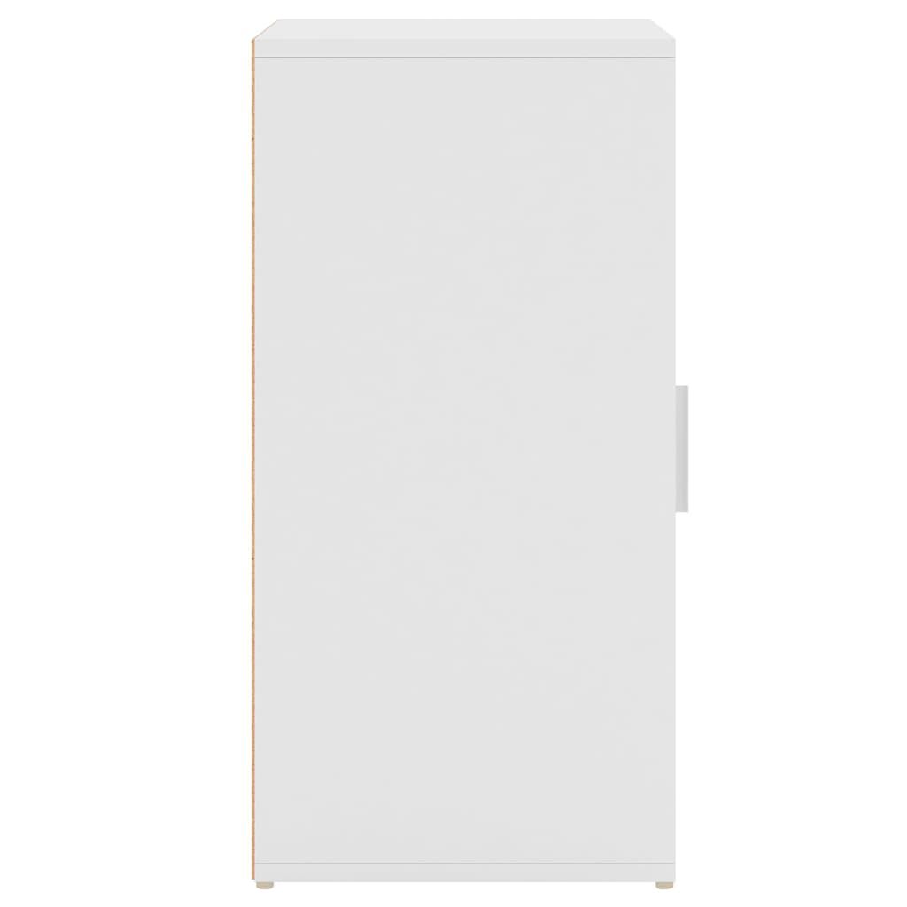 vidaXL Παπουτσοθήκες 2 τεμ. Λευκές 32 x 35 x 70 εκ. από Μοριοσανίδα