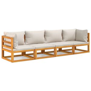 vidaXL &Sigma;&alpha;&lambda;ό&nu;&iota; &Kappa;ή&pi;&omicron;&upsilon; &Sigma;&epsilon;&tau; 4 &Tau;&epsilon;&mu;&alpha;&chi;ί&omega;&nu; &Mu;&alpha;&sigma;ί&phi; &Xi;ύ&lambda;&omicron; &mu;&epsilon; &Alpha;&nu;. &Gamma;&kappa;&rho;&iota; &Mu;&alpha;&xi;&iota;&lambda;ά&rho;&iota;&alpha;