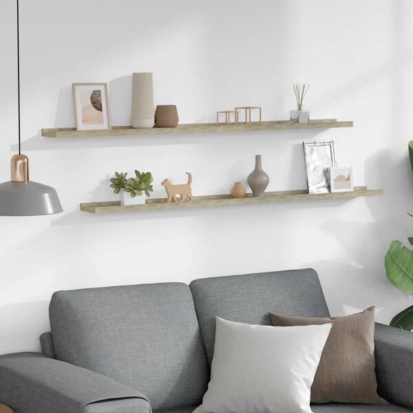 vidaXL &Rho;ά&phi;&iota;&alpha; &Tau;&omicron;ί&chi;&omicron;&upsilon; 2 &tau;&epsilon;&mu;. Sonoma &Delta;&rho;&upsilon;&sigmaf; 115 x 9 x 3 &epsilon;&kappa;.