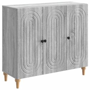 vidaXL &Pi;&lambda;&alpha;ϊ&nu;ό &gamma;&rho;&alpha;&phi;&epsilon;ί&omicron; &Gamma;&kappa;&rho;&iota; Sonoma 89 x 34,5 x 80 &epsilon;&kappa; &Epsilon;&pi;&epsilon;&xi;&epsilon;&rho;&gamma;&alpha;&sigma;&mu;έ&nu;&omicron; &Xi;ύ&lambda;&omicron;