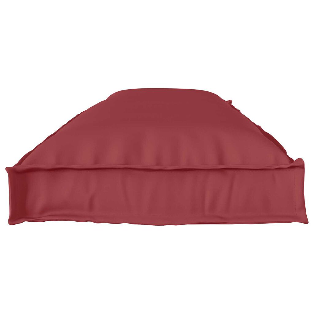 vidaXL Μαξιλάρι Παλέτας για Πάγκο Μπορντό 150x40x7 cm, Ύφασμα Oxford