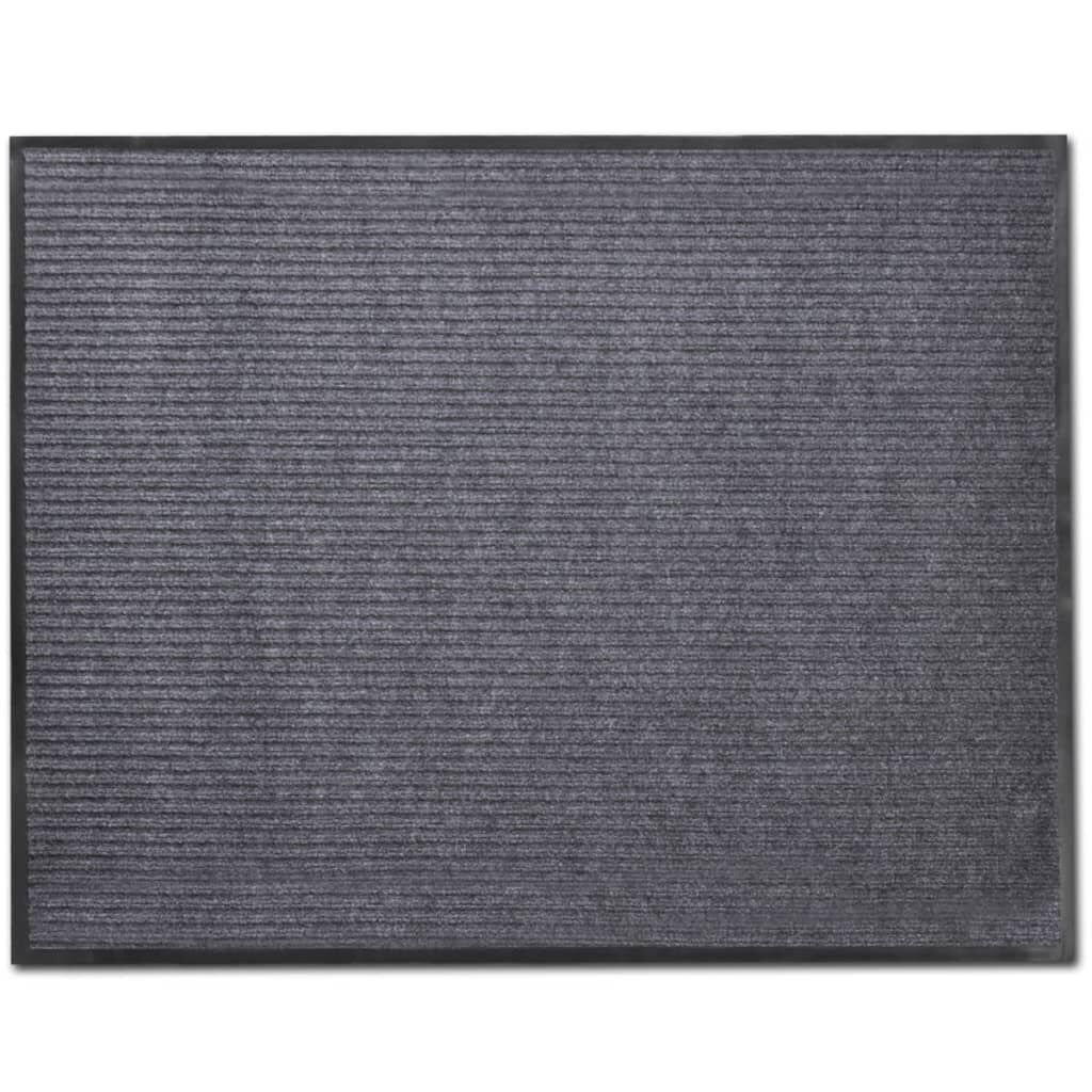 Πατάκι Εισόδου Γκρι 90 x 60 εκ. από PVC