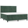 vidaXL &Kappa;&rho;&epsilon;&beta;ά&tau;&iota; Boxspring &mu;&epsilon; &Sigma;&tau;&rho;ώ&mu;&alpha; &Sigma;&kappa;&omicron;ύ&rho;&omicron; &Pi;&rho;ά&sigma;&iota;&nu;&omicron; 160x200&epsilon;&kappa;. &Beta;&epsilon;&lambda;&omicron;ύ&delta;&iota;&nu;&omicron;