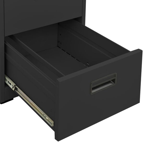 vidaXL Αρχειοθήκη Ανθρακί 46 x 62 x 102,5 εκ. από Ατσάλι