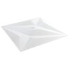 vidaXL &Pi;ά&nu;&epsilon;&lambda; &tau;&omicron;ί&chi;&omicron;&upsilon; &Alpha;&sigma;&tau;έ&rho;&iota; 24 pcs Ά&sigma;&pi;&rho;&omicron; &Alpha;&sigma;&tau;έ&rho;&iota; 50 x 50 cm &Phi;&epsilon;&lambda;&iota;&zeta;ό&lambda; XPS