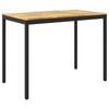 vidaXL &Tau;&rho;&alpha;&pi;έ&zeta;&iota; &mu;&pi;&alpha;&rho; &kappa;ή&pi;&omicron;&upsilon; NAARDEN &Lambda;&epsilon;&upsilon;&kappa;ό &kappa;&alpha;&iota; &Mu;&alpha;ύ&rho;&omicron; 141 x 80,5 x 105 &epsilon;&kappa;