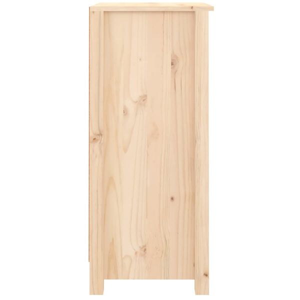 vidaXL Ντουλάπι 40 x 35 x 80 εκ. από Μασίφ Ξύλο Πεύκου