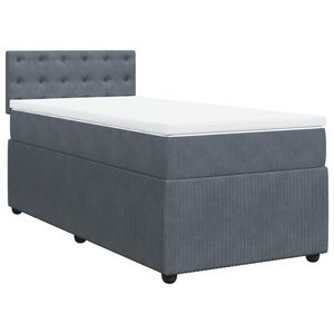 vidaXL &Kappa;&rho;&epsilon;&beta;ά&tau;&iota; Boxspring &mu;&epsilon; &Sigma;&tau;&rho;ώ&mu;&alpha; &Sigma;&kappa;&omicron;ύ&rho;&omicron; &Gamma;&kappa;&rho;&iota; 80x200 &epsilon;&kappa;. &Beta;&epsilon;&lambda;&omicron;ύ&delta;&iota;&nu;&omicron;