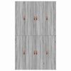 vidaXL Σκελετός Κρεβατιού Γκρι sonoma 120 x 200 cm Επεξεργασμένο ξύλο