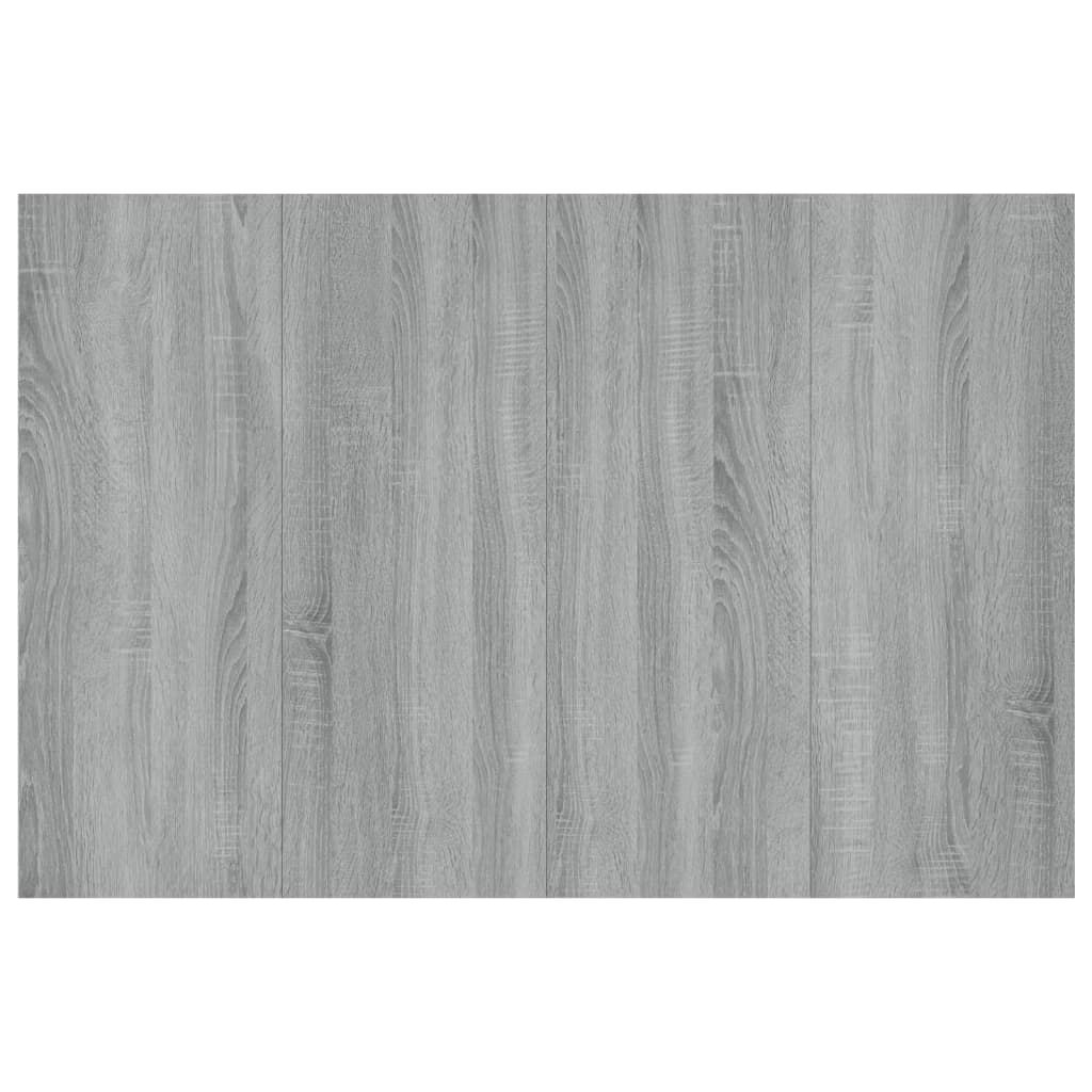 vidaXL Κεφαλάρι Κρεβατιού Γκρι Sonoma 120x1,5x80 εκ. Επεξεργ. Ξύλο