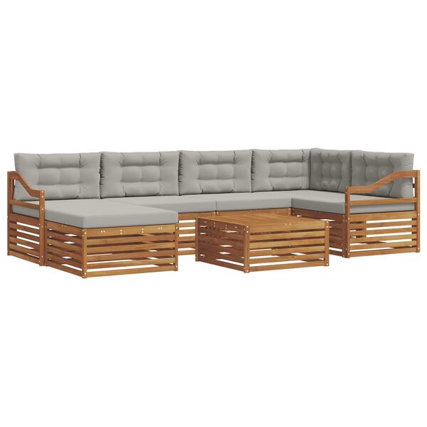 vidaXL &Sigma;&epsilon;&iota;&rho;ά &Kappa;&alpha;&nu;&alpha;&pi;έ &Epsilon;&xi;&omega;&tau;&epsilon;&rho;&iota;&kappa;&omicron;ύ 7 pcs &Phi;&upsilon;&sigma;&iota;&kappa;ό &kappa;&alpha;&iota; &Alpha;&nu;&omicron;&iota;&chi;&tau;ό &Gamma;&kappa;&rho;&iota;