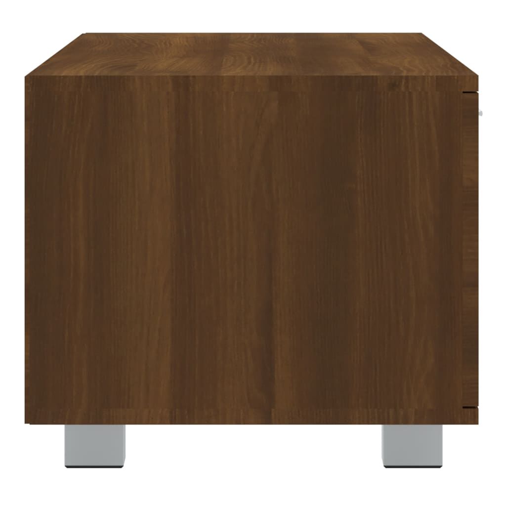 vidaXL Έπιπλο Τηλεόρασης Καφέ Δρυς 140x40,5x35 εκ. Επεξεργ. Ξύλο