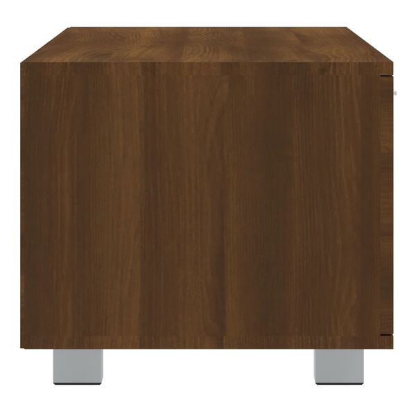vidaXL Έπιπλο Τηλεόρασης Καφέ Δρυς 140x40,5x35 εκ. Επεξεργ. Ξύλο