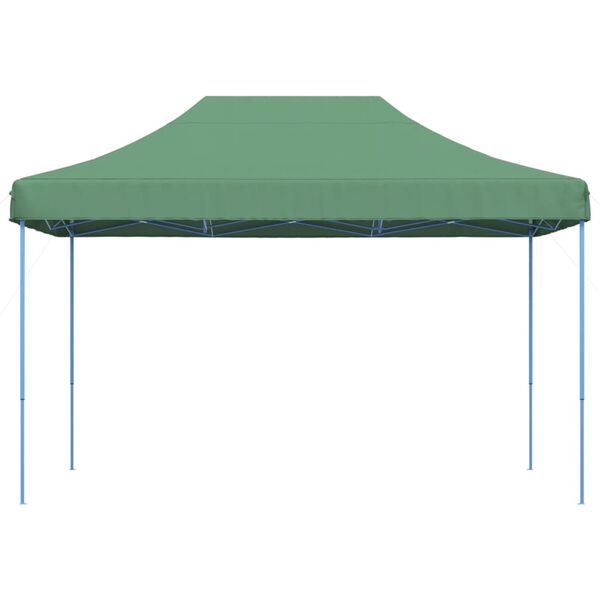 vidaXL Τέντα Εκδηλώσεων Πτυσσόμενη Pop-Up Πράσινο 410x279x315 εκ.