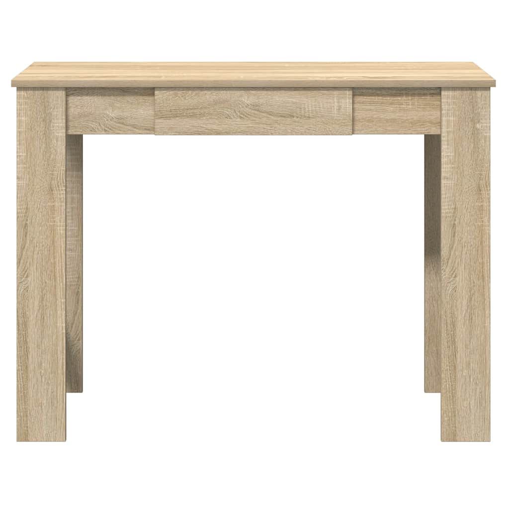 vidaXL Γραφείο Sonoma Δρυς 100x45x75 εκ. από Επεξεργασμένο Ξύλο