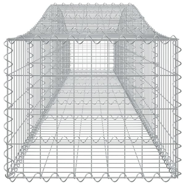 vidaXL Συρματοκιβώτια Τοξωτά 7 τεμ. 400x50x40/60 εκ. Γαλβαν. Ατσάλι