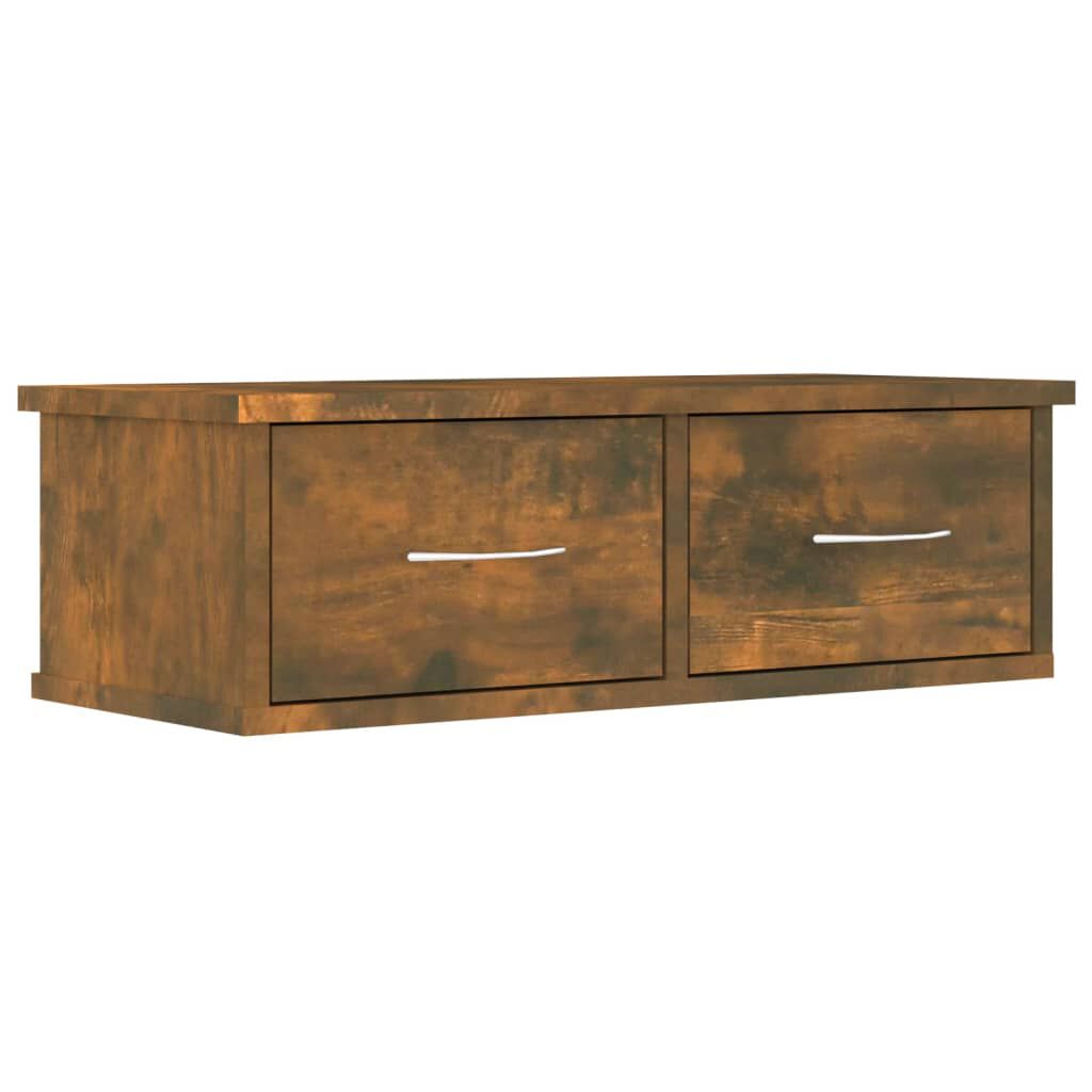 vidaXL Ντουλάπι Τοίχου Καπνιστή Δρυς 60x26x18,5 εκ. Επεξεργασμένο Ξύλο