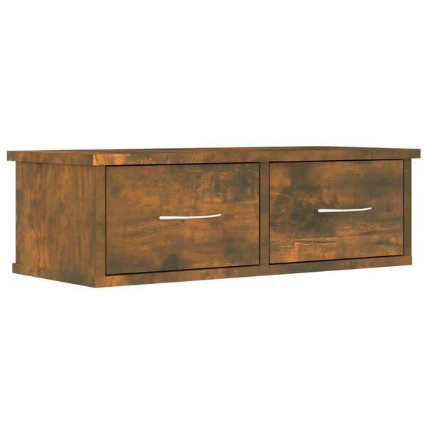 vidaXL Ντουλάπι Τοίχου Καπνιστή Δρυς 60x26x18,5 εκ. Επεξεργασμένο Ξύλο