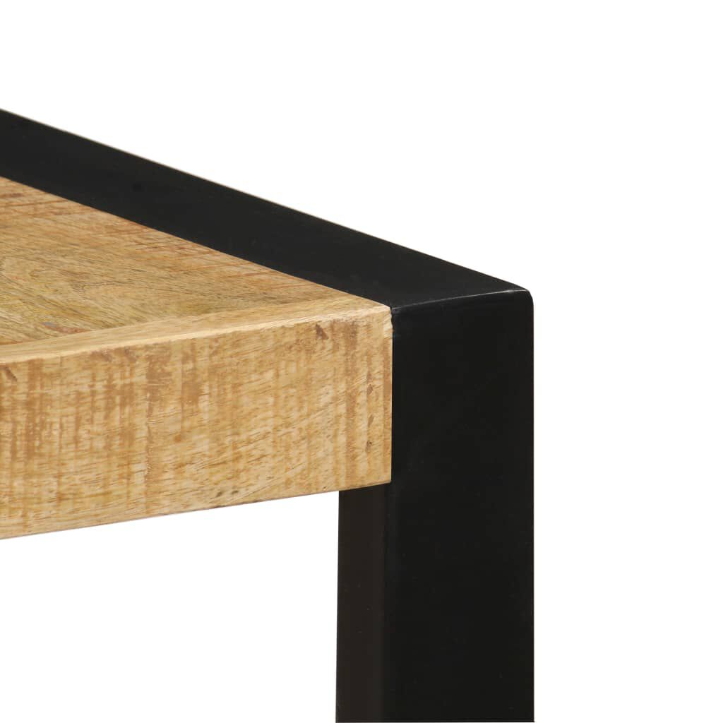 vidaXL Τραπεζαρία 140 x 70 x 75 εκ. από Μασίφ Ξύλο Μάνγκο