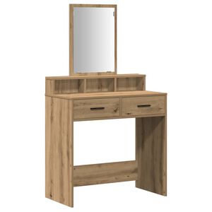 vidaXL &Tau;&rho;&alpha;&pi;έ&zeta;&iota; &pi;&epsilon;&rho;&iota;&pi;&omicron;ί&eta;&sigma;&eta;&sigmaf; &mu;&epsilon; &sigma;&upsilon;&rho;&tau;ά&rho;&iota; Artisan Oak 79 x 41 x 140 &epsilon;&kappa;.