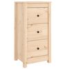 vidaXL Ντουλάπια 2 τεμ. 40x35x80 εκ. από Μασίφ Ξύλο Πεύκου