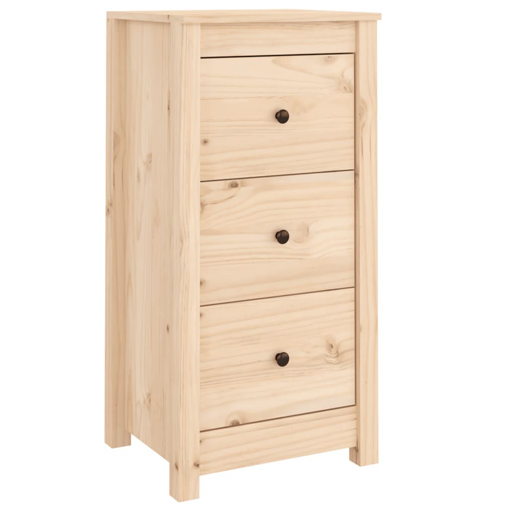 vidaXL Ντουλάπια 2 τεμ. 40x35x80 εκ. από Μασίφ Ξύλο Πεύκου