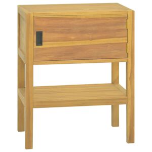 vidaXL Έ&pi;&iota;&pi;&lambda;&omicron; &Mu;&pi;ά&nu;&iota;&omicron;&upsilon; 60x40x75 &epsilon;&kappa;. &alpha;&pi;ό &Mu;&alpha;&sigma;ί&phi; &Xi;ύ&lambda;&omicron; Teak