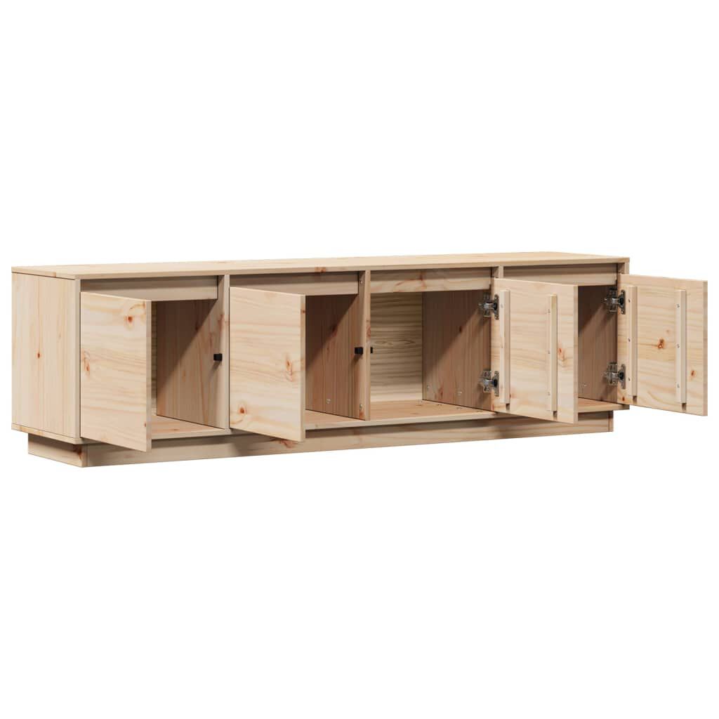 vidaXL Έπιπλο Τηλεόρασης 156 x 37 x 45 εκ. από Μασίφ Ξύλο Πεύκου