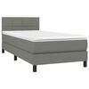 vidaXL &Kappa;&rho;&epsilon;&beta;ά&tau;&iota; Boxspring &mu;&epsilon; &Sigma;&tau;&rho;ώ&mu;&alpha; &Sigma;&kappa;&omicron;ύ&rho;&omicron; &Gamma;&kappa;&rho;&iota; 80x200 &epsilon;&kappa;. &Upsilon;&phi;&alpha;&sigma;&mu;ά&tau;&iota;&nu;&omicron;