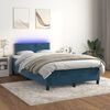 vidaXL &Kappa;&rho;&epsilon;&beta;ά&tau;&iota; Boxspring &mu;&epsilon; &Sigma;&tau;&rho;ώ&mu;&alpha; & LED &Sigma;&kappa;. &Mu;&pi;&lambda;&epsilon; 120x200&epsilon;&kappa;. &Beta;&epsilon;&lambda;&omicron;ύ&delta;&iota;&nu;&omicron;
