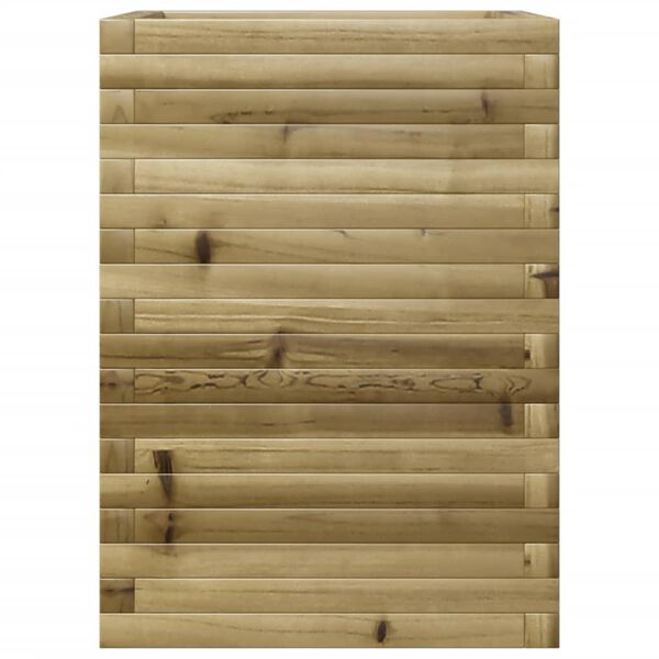 vidaXL Ζαρντινιέρα 50x50x68,5 εκ. Εμποτισμ. Ξύλο Πεύκου