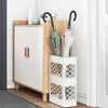 vidaXL Σχέδιο & βάση αποθήκευσης Λευκό 28 x 12 x 41 εκ Μέταλλο