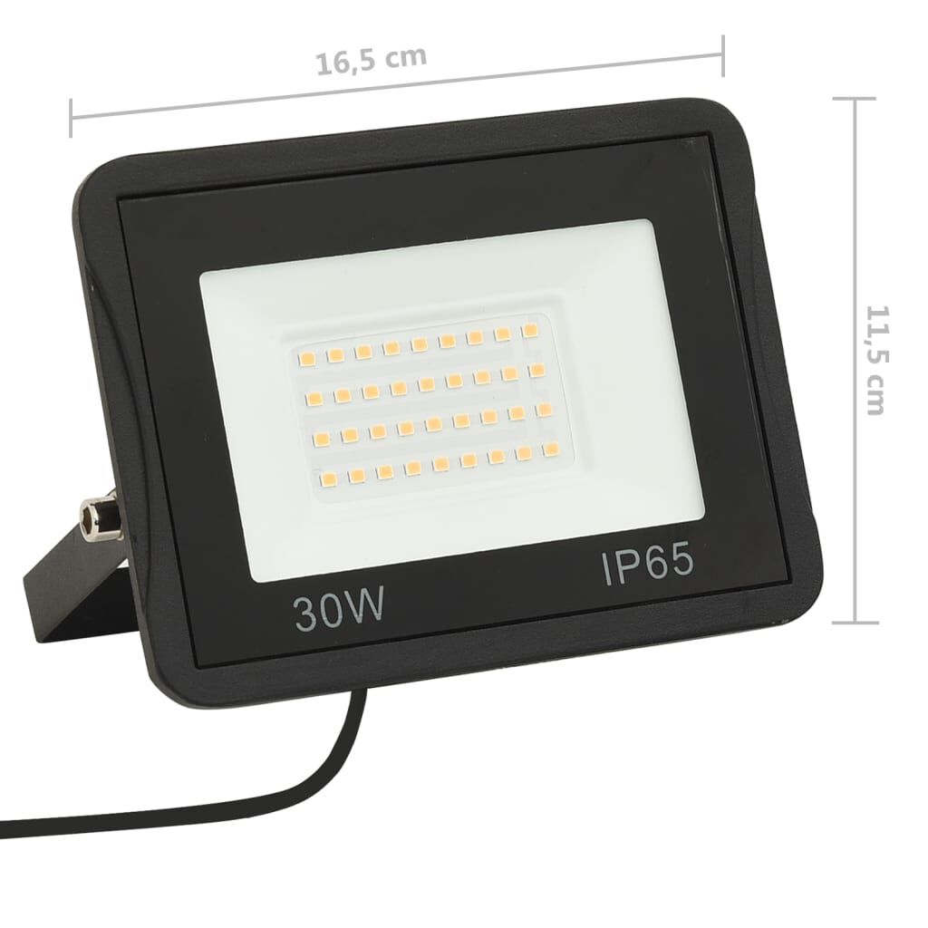 vidaXL Προβολέας LED Ψυχρό Λευκό 30 W