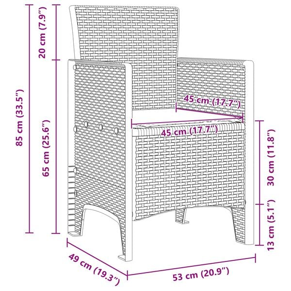 vidaXL &Sigma;έ&tau; &phi;&alpha;&gamma;&eta;&tau;&omicron;ύ &gamma;&iota;&alpha; &kappa;ή&pi;&omicron; 11 pcs &Alpha;&nu;&theta;&rho;&alpha;&kappa;ί &Sigma;&upsilon;&nu;&theta;&epsilon;&tau;&iota;&kappa;ή &rho;&alpha;&tau;ά&nu;