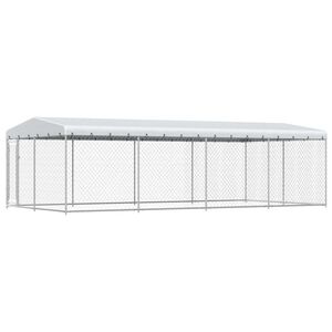 vidaXL &Kappa;&lambda;&omicron;&upsilon;&beta;ί &Sigma;&kappa;ύ&lambda;&omicron;&upsilon; &Epsilon;&xi;&omega;&tau;&epsilon;&rho;&iota;&kappa;&omicron;ύ &Chi;ώ&rho;&omicron;&upsilon; 7,6 x 3,8 x 2,3 &mu;. &mu;&epsilon; &Sigma;&tau;έ&gamma;&alpha;&sigma;&tau;&rho;&omicron;