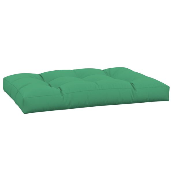 vidaXL Μαξιλάρι Παλέτας Πράσινο 120 x 80 x 12 εκ. Υφασμάτινο