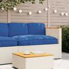 vidaXL Σετ Μαξιλαριών Πάγου 3 pcs Βασιλικό Μπλε 120 x 80 x 12 cm