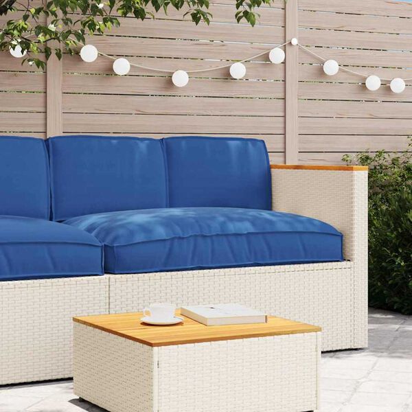 vidaXL Σετ Μαξιλαριών Πάγου 3 pcs Βασιλικό Μπλε 120 x 80 x 12 cm