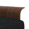 vidaXL Καναπές Κρεβάτι Γωνιακός Μαύρος 279 x 140 x 70 εκ. Βελούδινος