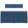 vidaXL &Kappa;&rho;&epsilon;&beta;ά&tau;&iota; Boxspring &mu;&epsilon; &Sigma;&tau;&rho;ώ&mu;&alpha; &Mu;&pi;&lambda;&epsilon; 160x200 &epsilon;&kappa;. &Upsilon;&phi;&alpha;&sigma;&mu;ά&tau;&iota;&nu;&omicron;